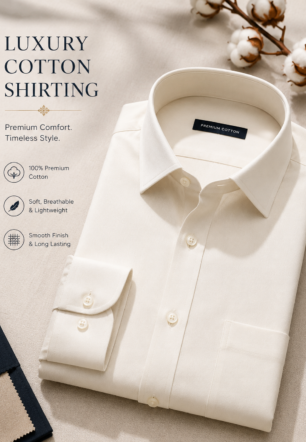 Luxury Cotton Shirting